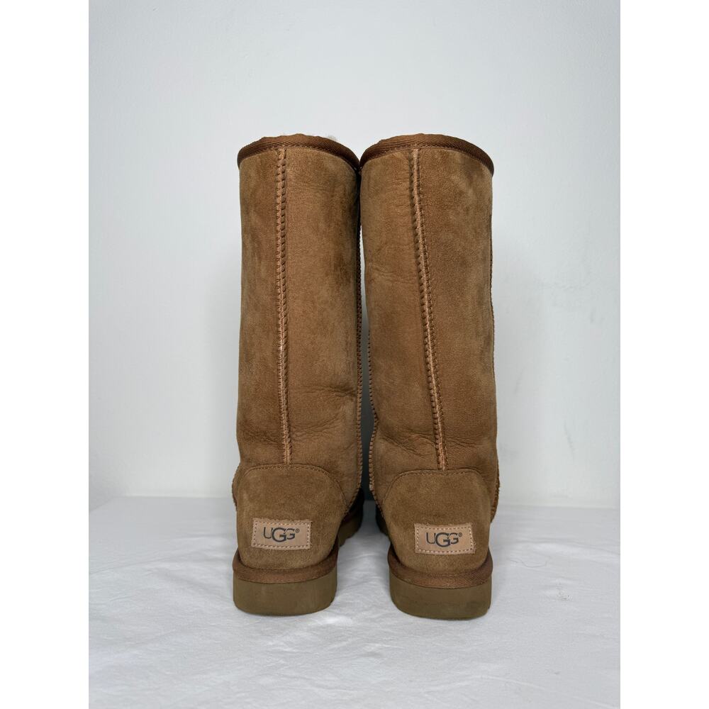 UGG Classic Tall II Chestnut Sheepskin Boots Women’s 7 Cozy Neutral - Picture 5 of 7